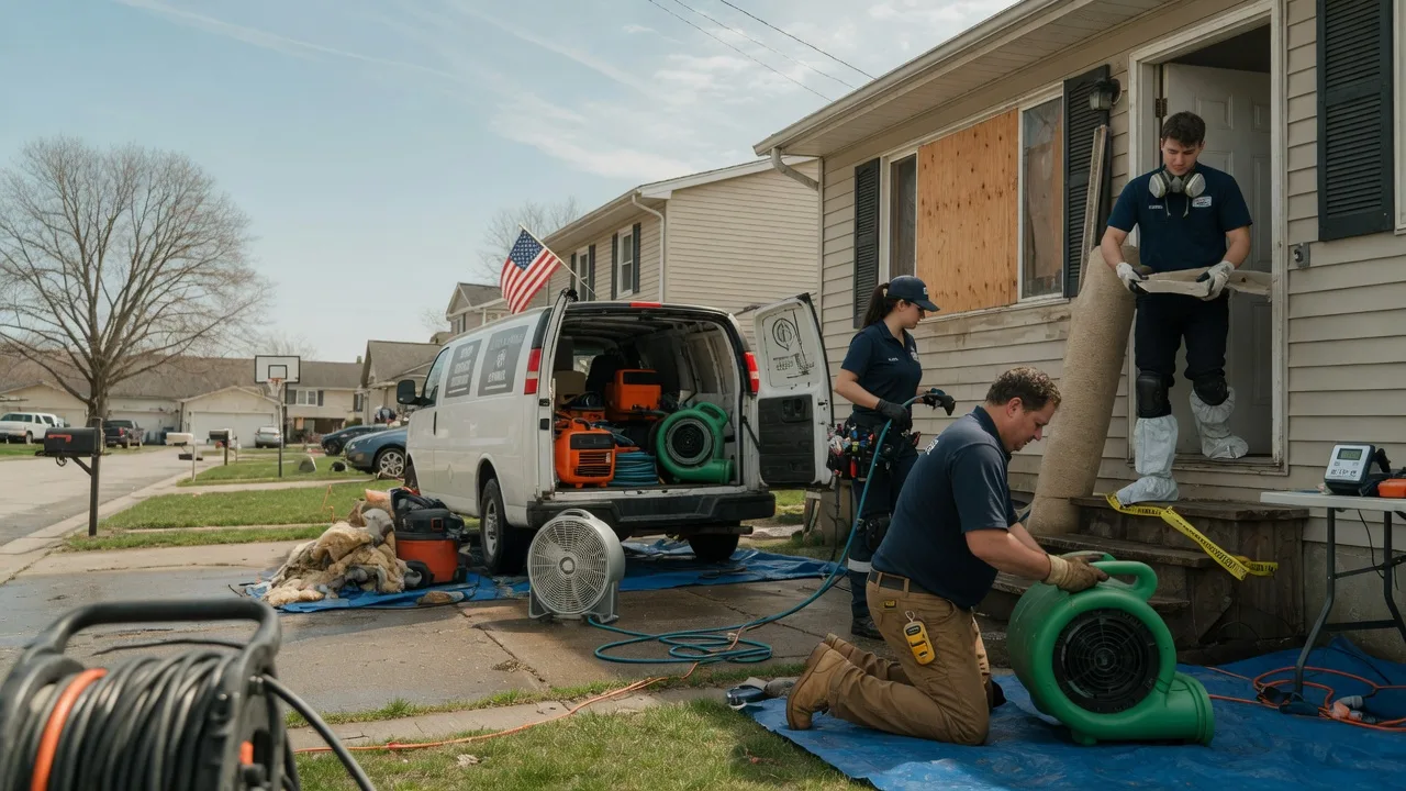 Water Damage Restoration in Crump, TN near me